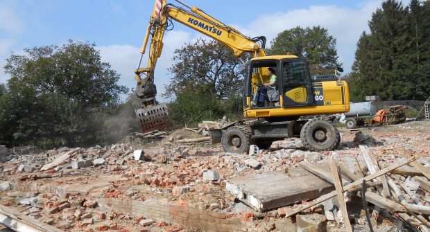 bouwrijp maken bouwterrein afbraakwerken 1