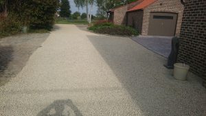 Vlezenbeek oprit grind combinatie