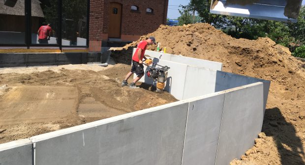 aandammen grond keerwanden Herne