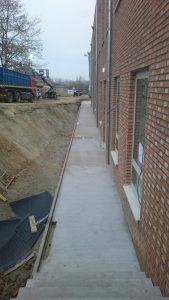 aanleg buitentrap beton Gooik_1248