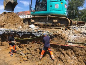 aanleg hoofdriolering Sint-Pieters-Leeuw verkaveling_4100 2