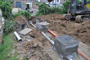 project gescheiden riolering afvoer RWA DWA Dilbeek regenwaterput_0583