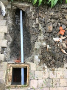 aanleg hemelwaterafvoer en drainage gescheiden riolering Dilbeek_1110